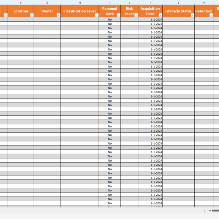 asset register template