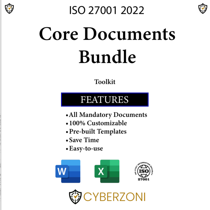 iso 27001 core documents bundle toolkit