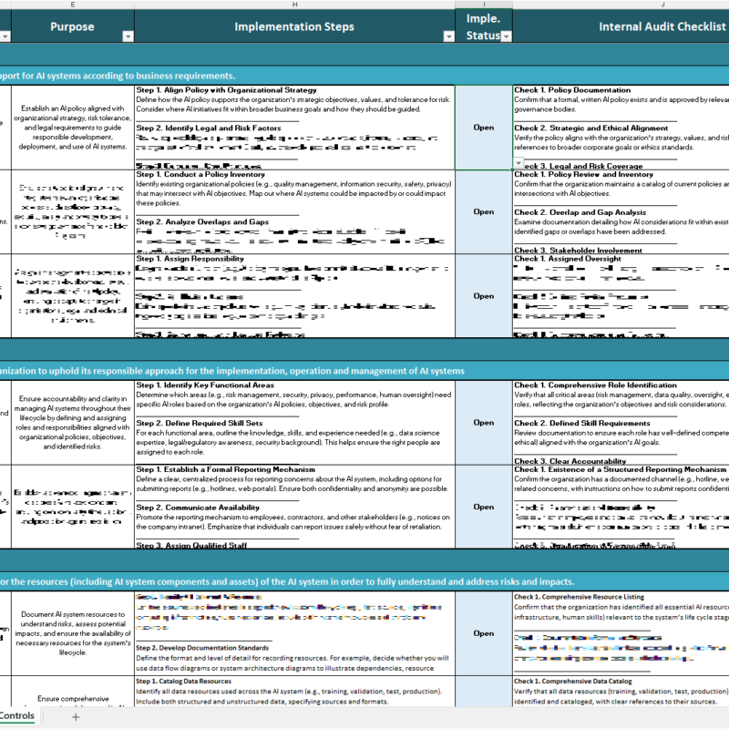 iso 42001 controls list download