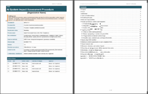 Ai System Impact Assessment Procedure Template