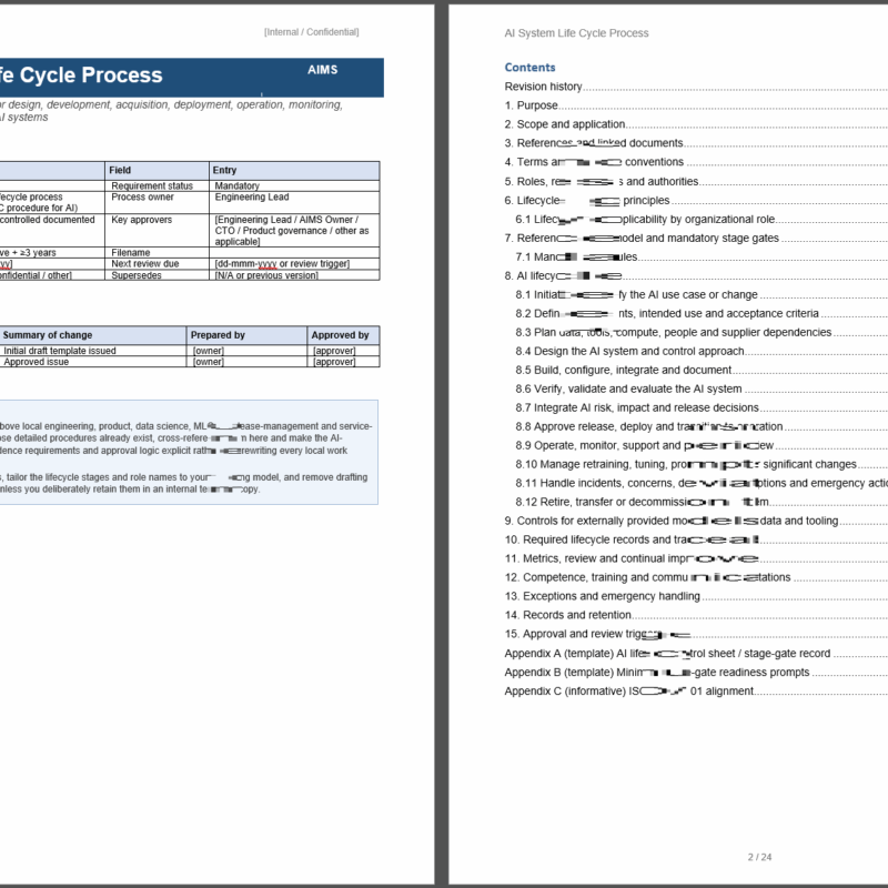 ai system life cycle process