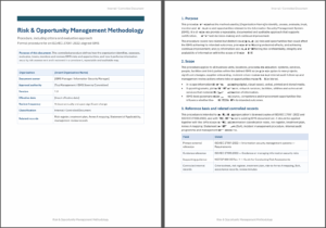 Iso 27001 Risk &Amp; Opportunity Management Methodology
